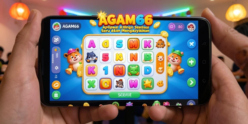 Tampilan gameplay seru AGAM66 dengan berbagai variasi Bingo.