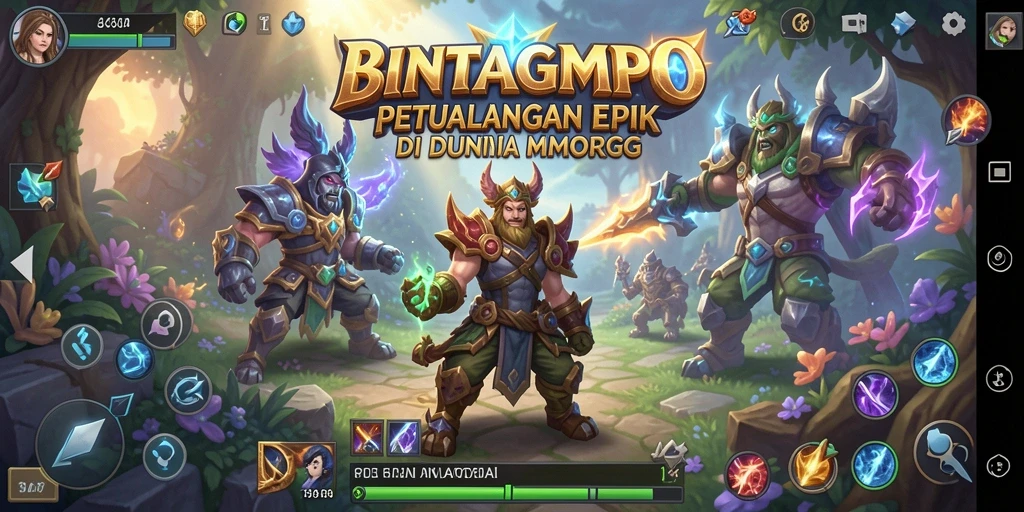 Tampilan gameplay mendalam dari BINTANGMPO yang memikat.