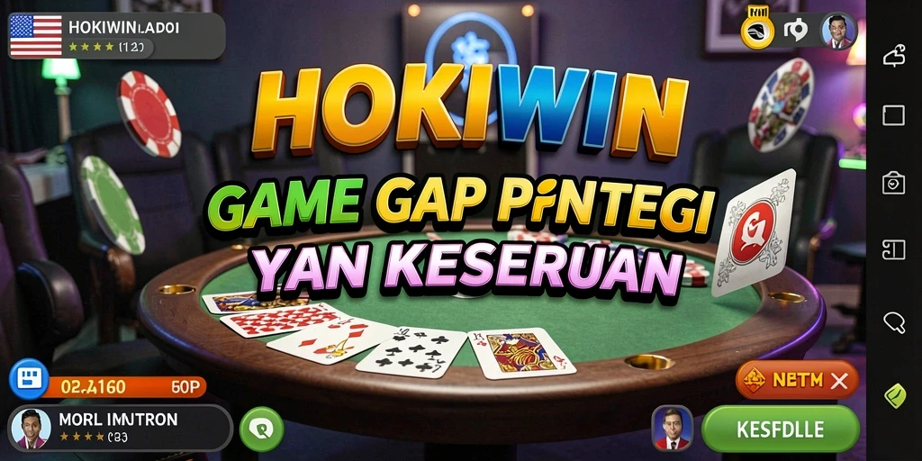 Tampilan gameplay HOKIWIN yang seru dan menarik.