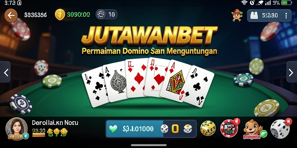 Tampilan gameplay menarik JUTAWANBET yang membuat pemain betah berlama-lama.