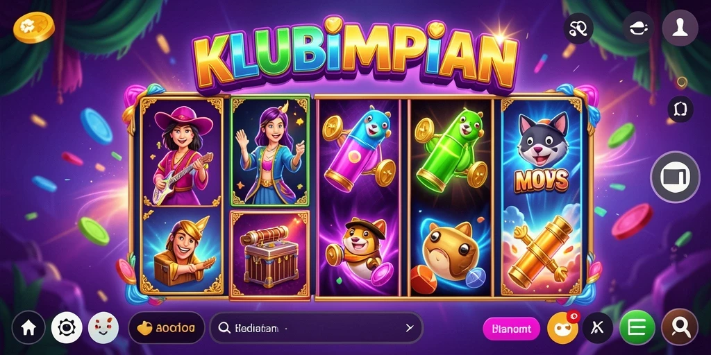 Gameplay seru dengan grafik memukau di KLUBIMPIAN.