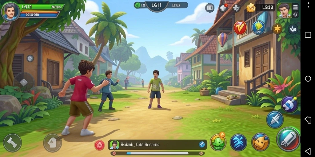 Tampilan gameplay seru dan menantang dari LG111.