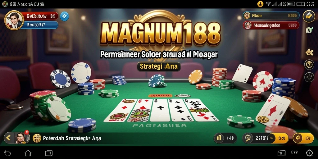 Screenshot utama MAGNUM188 menampilkan gameplay poker yang menarik.