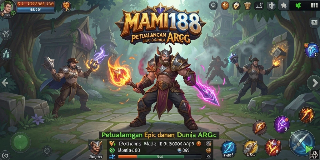 Screenshot gameplay MAMI188 dengan pertarungan penuh aksi.