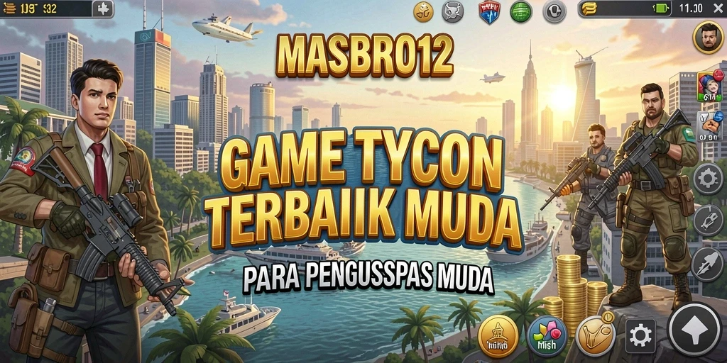 Screenshot gameplay <strong>MASBRO12</strong> menampilkan pengalaman Tycoon yang menarik.