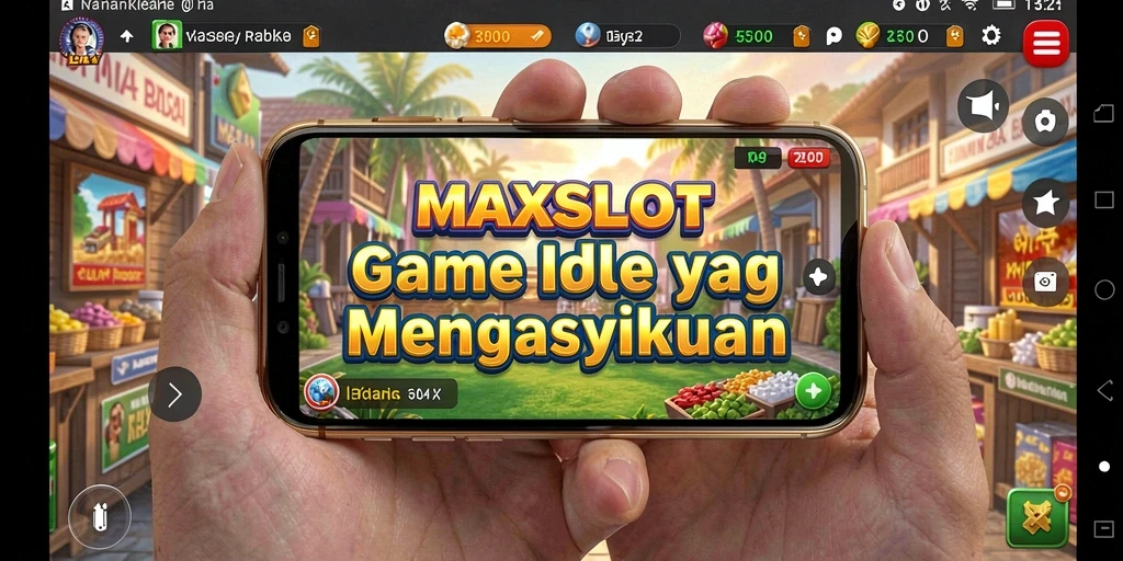Tampilan screenshot game MAXSLOT yang menampilkan gameplay Idle yang seru.