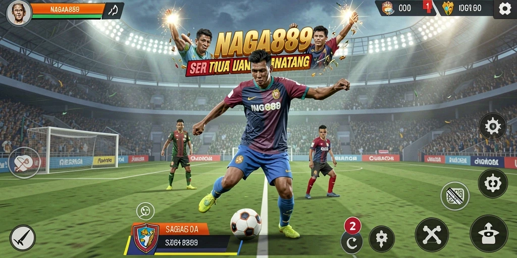 Screenshot gameplay NAGA889 yang menunjukkan aksi seru dalam olahraga.