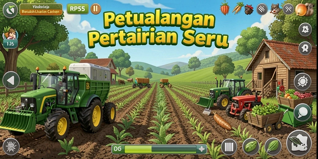 Tampilkan gameplay menarik dari pertanian di RP55.
