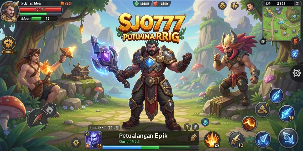 Tampilan gameplay SJO777 yang mengasyikkan dan mendebarkan.