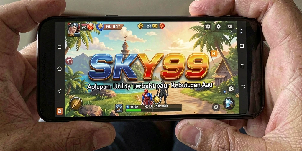 Tampilan antarmuka aplikasi SKY99 yang intuitif dan mudah digunakan.