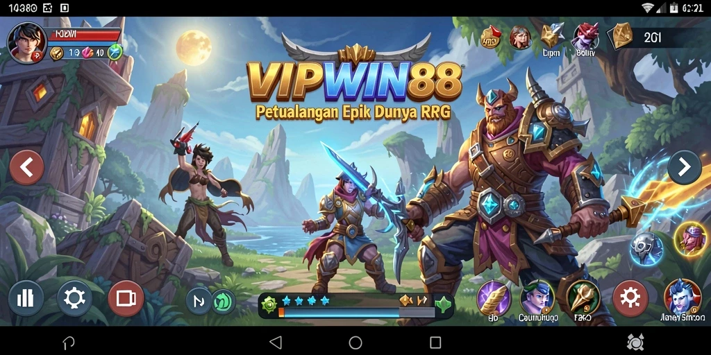 Tangkapan layar menunjukkan aksi pertempuran seru dalam <strong>VIPWIN88</strong>.